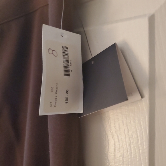 Trousers Etc. Brown Guacho Pants Sz 8 - Picture 4 of 4